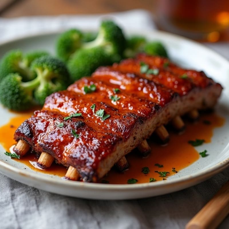 Sweet and Smoky Oven-Baked Baby Back Ribs