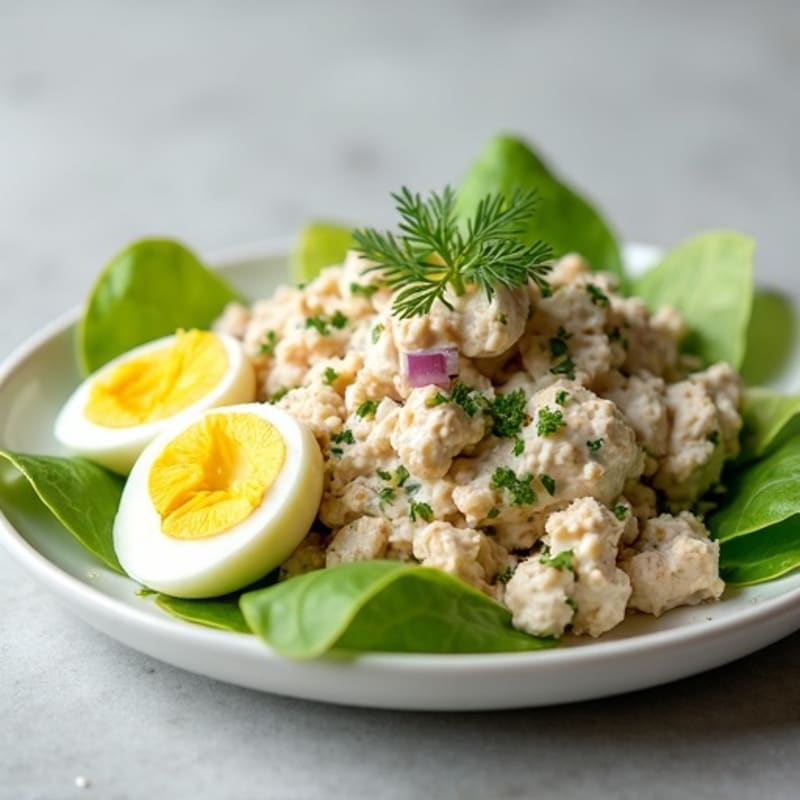 Creamy Fresh Herb Tuna Salad