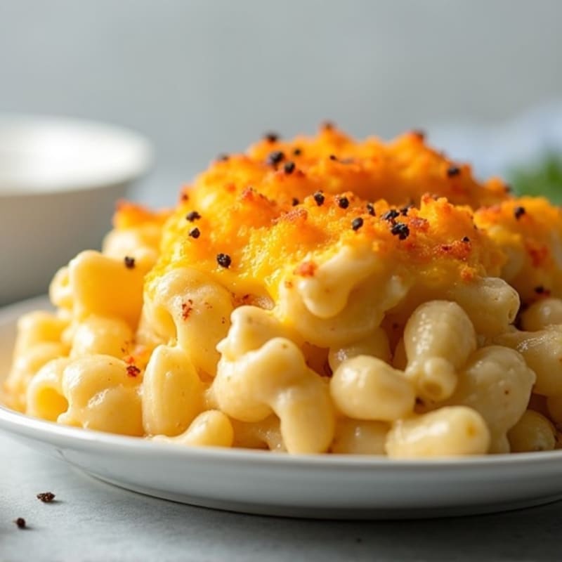 Protein-Packed Cauliflower Mac with Sharp Cheddar