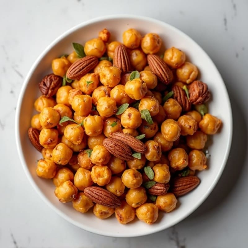 Crispy Roasted Chickpea Trail Mix