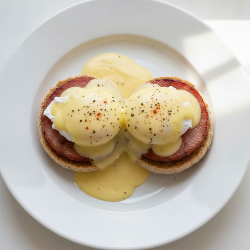 Classic Eggs Benedict with Hollandaise