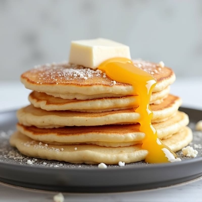 Fluffy Egg White Protein Pancakes