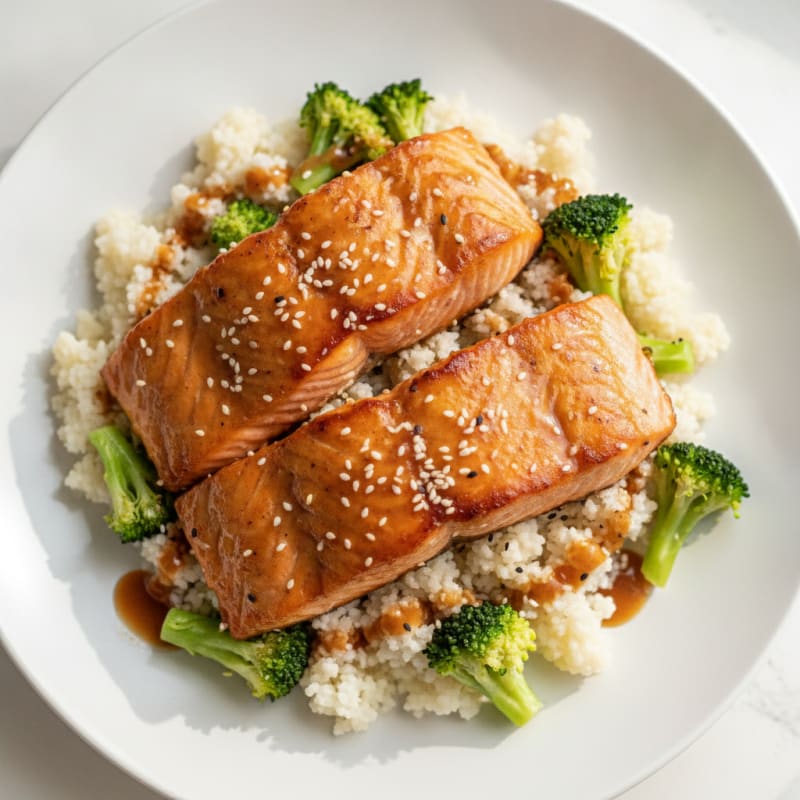 Teriyaki Glazed Salmon
