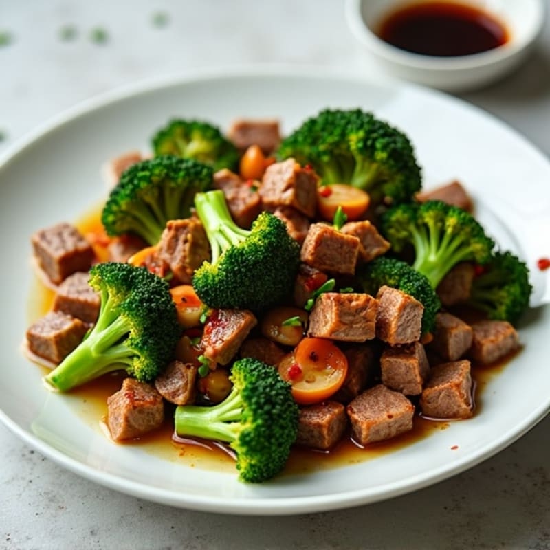Ginger-Garlic Beef and Broccoli Stir-Fry
