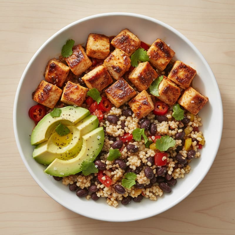 Chipotle Chicken and Black Bean Bowl