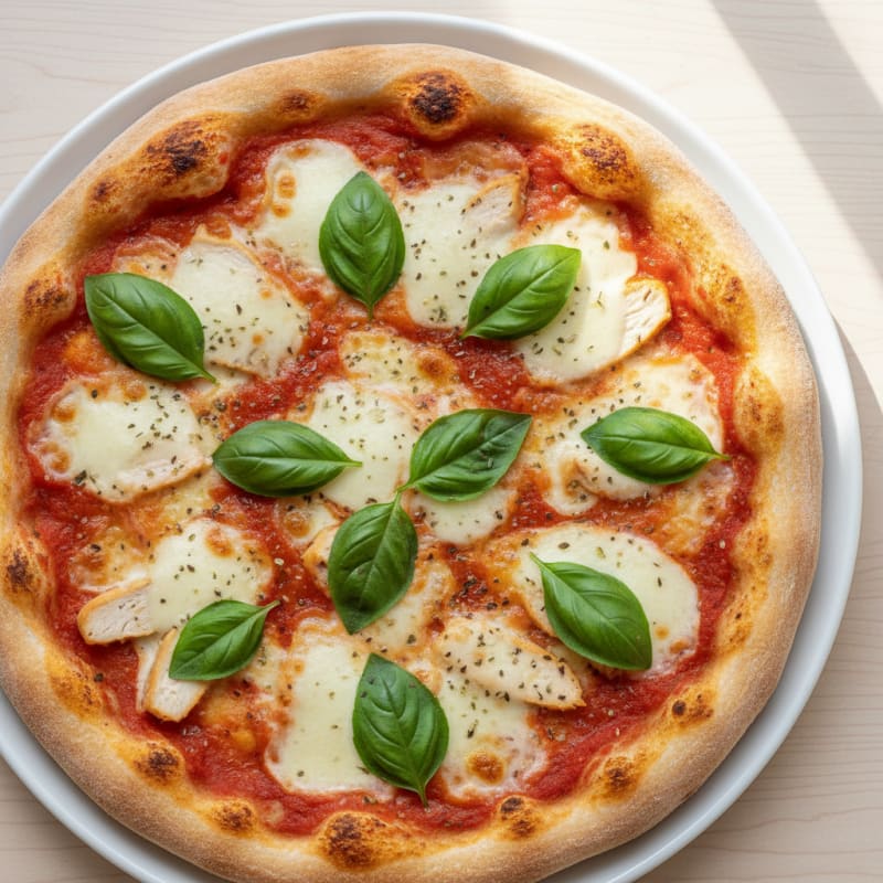 Classic Margherita Pizza with Fresh Basil