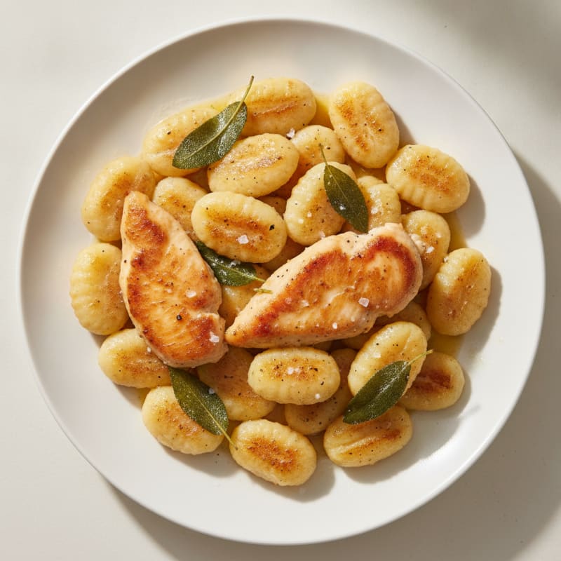 Ricotta Gnocchi with Sage Butter Sauce