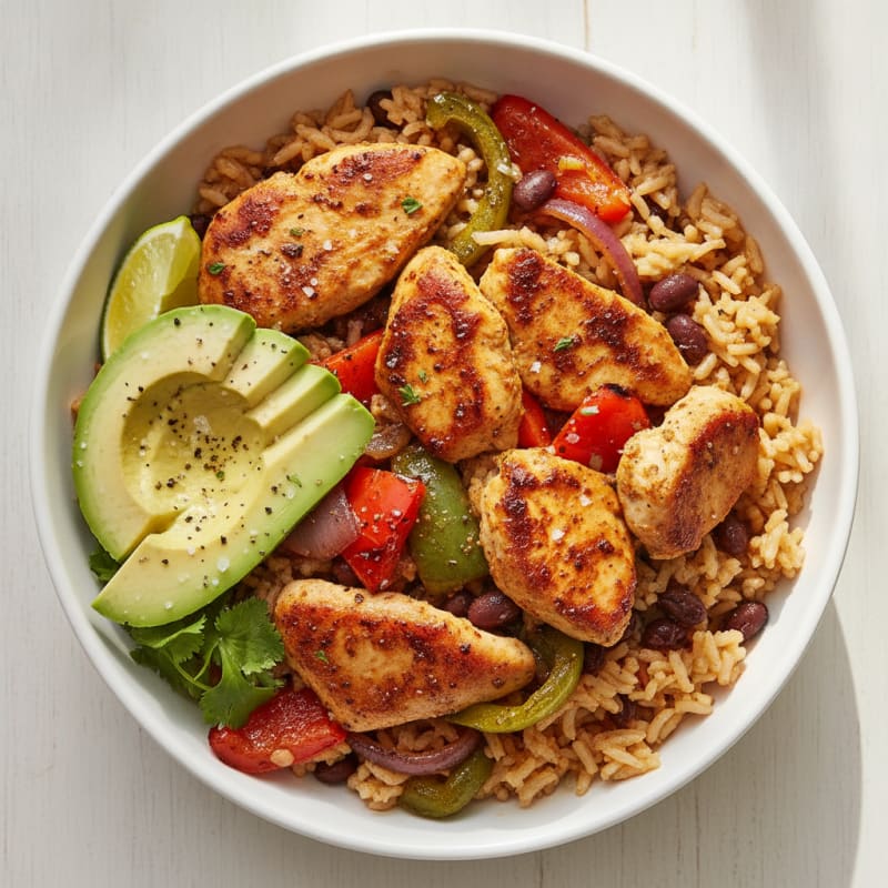 Chipotle Chicken and Rice Bowl