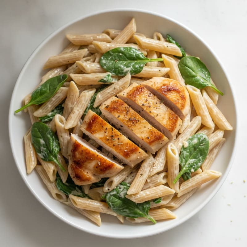 Creamy Chicken Alfredo Pasta