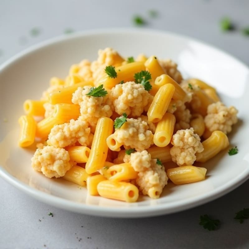 Protein-Packed Cauliflower Mac and Cheese