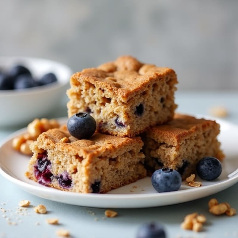 Maple-Cinnamon Baked Oatmeal Squares