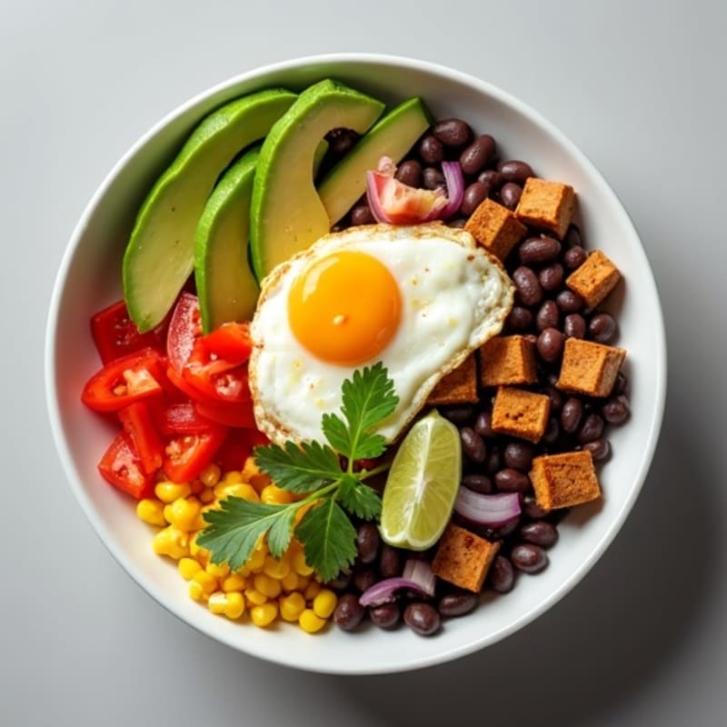 Hearty Black Bean Burrito Bowl