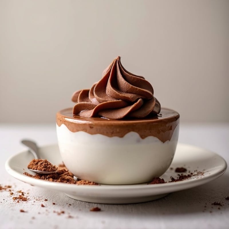 Greek Yogurt Chocolate Protein Pudding