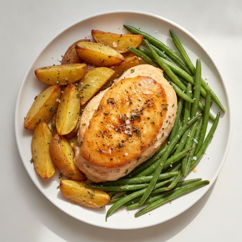 Classic Roasted Chicken with Herbs