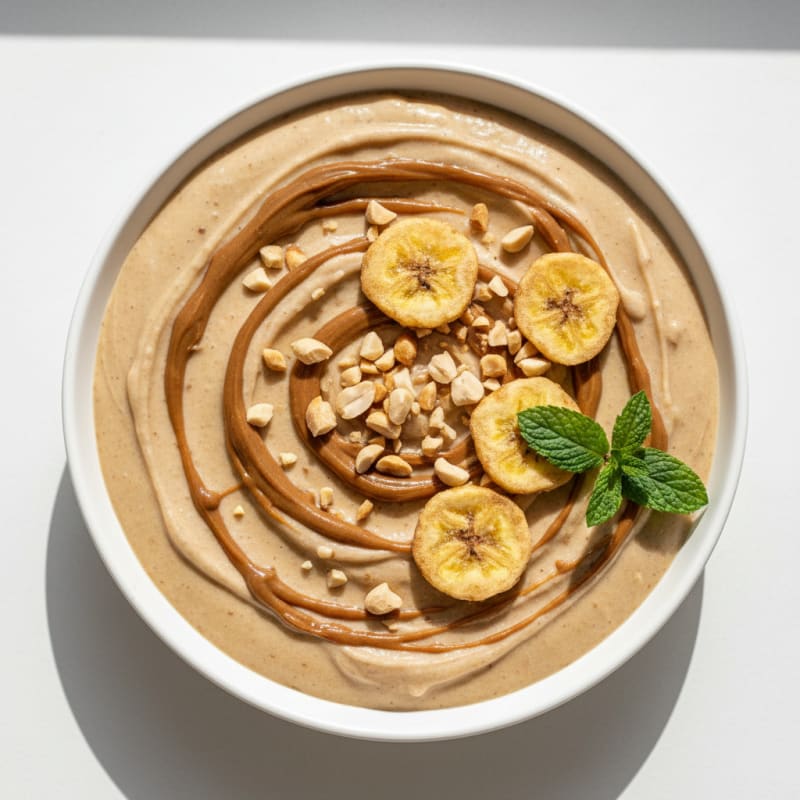 Banana Peanut Butter Protein Smoothie