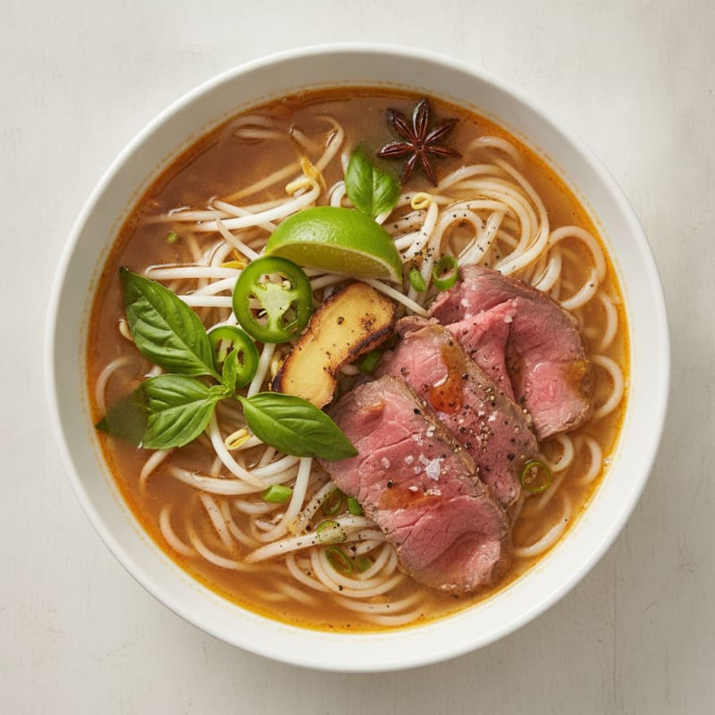 Beef Pho Noodle Soup