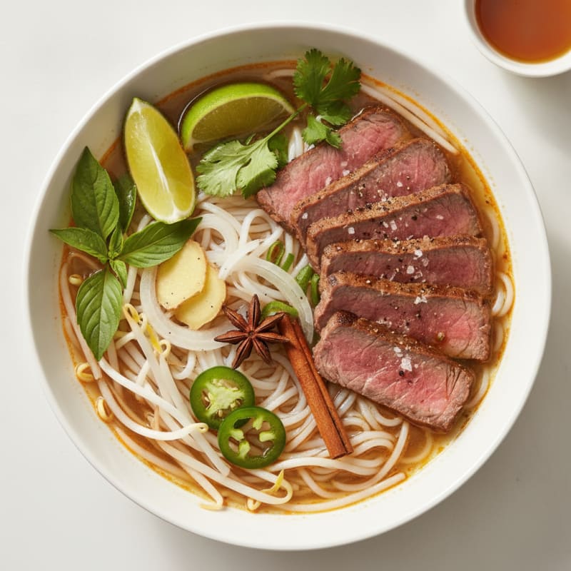 Traditional Beef Pho with Lean Sirloin