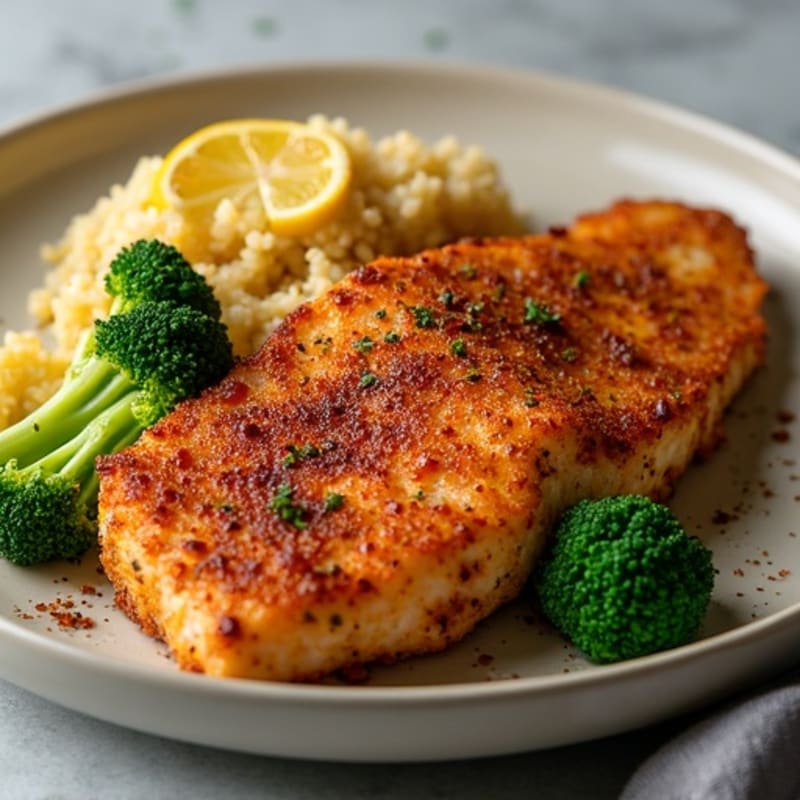 Crispy Blackened Catfish with Savory Spices