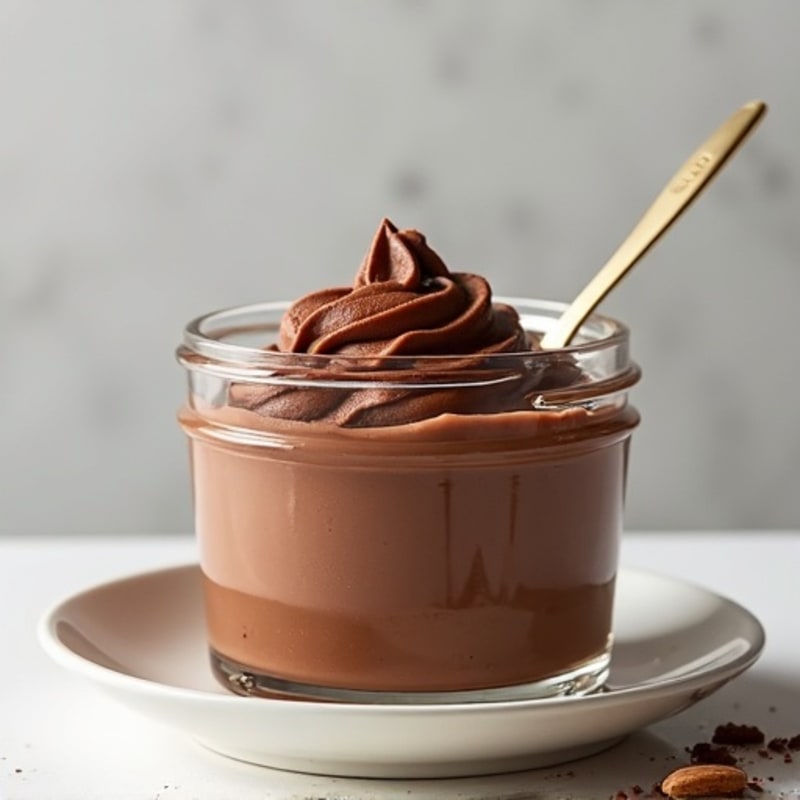 Silky Chocolate Protein Pudding with Greek Yogurt