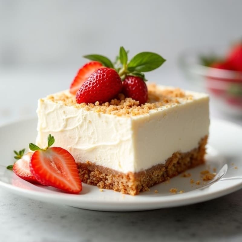 Greek Yogurt Protein Cheesecake