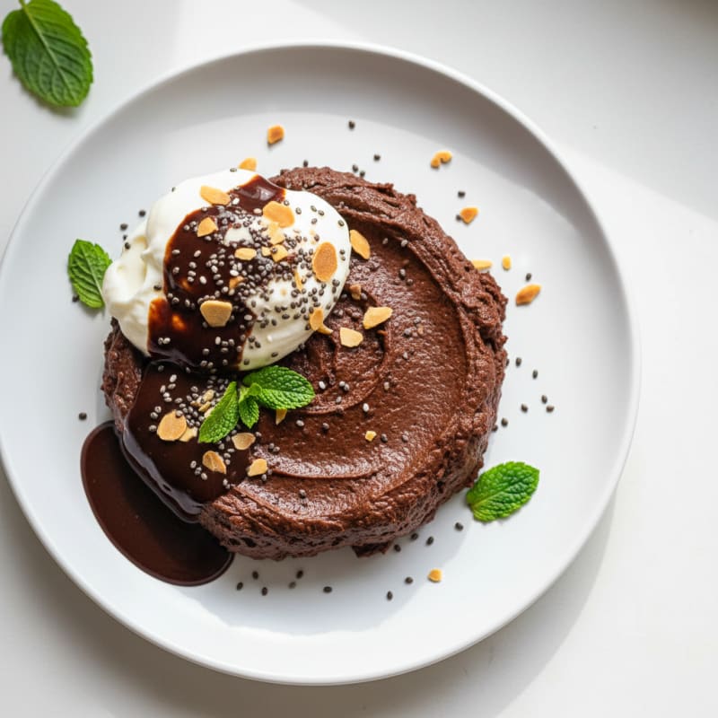 Silky Chocolate Protein Pudding