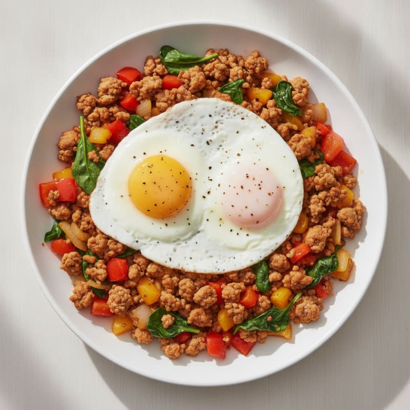 Hearty Grand Slam Breakfast Skillet