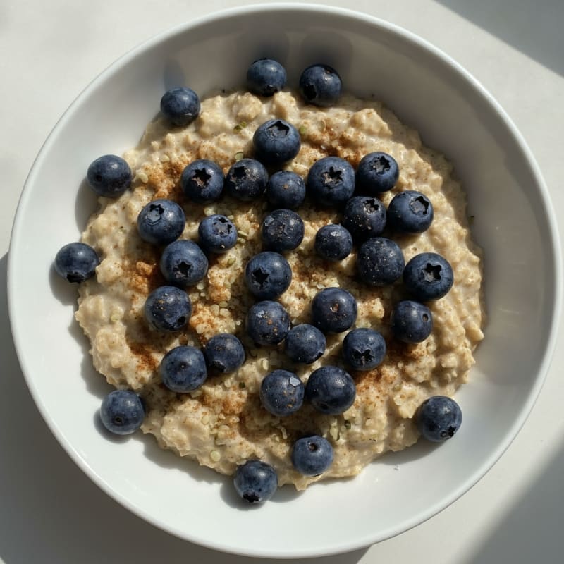 Blueberry Oatmeal Power Bowl