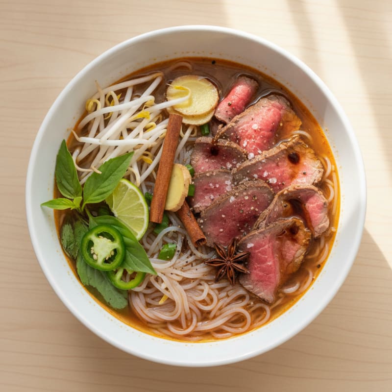 Beef Pho Noodle Soup