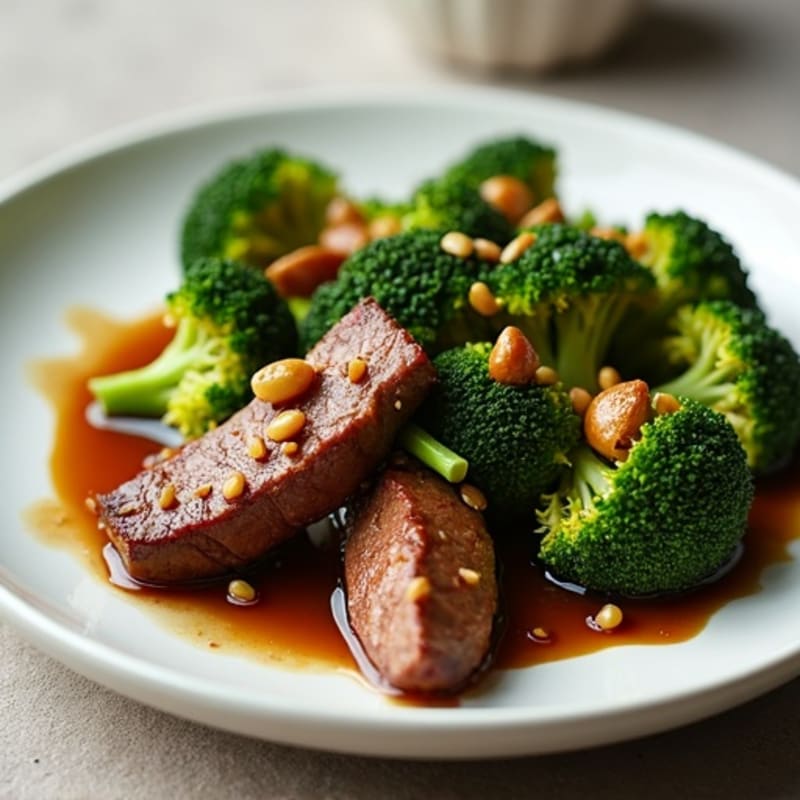 Ginger-Garlic Beef and Broccoli Stir-Fry