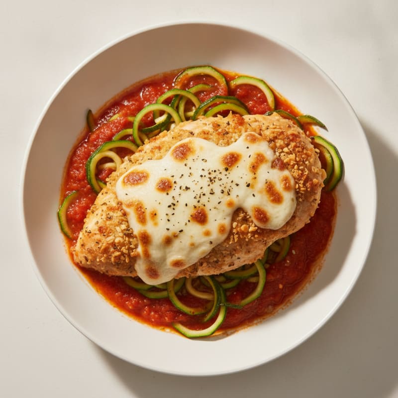 Baked Chicken Parmesan with Marinara