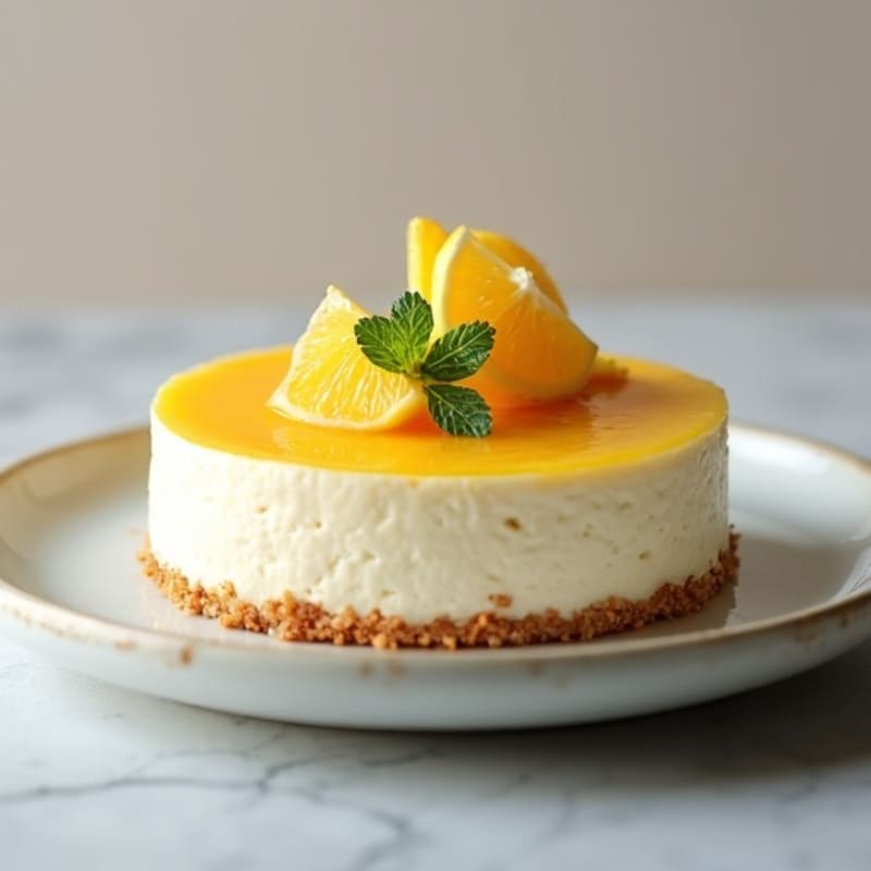 Creamy Ricotta Protein Cheesecake
