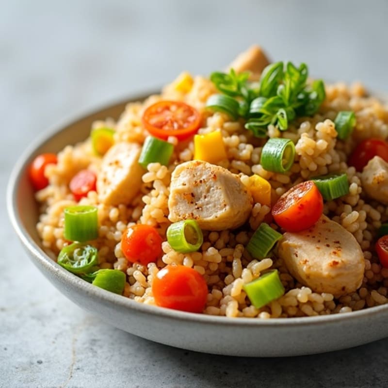 Healthy Chicken Fried Rice