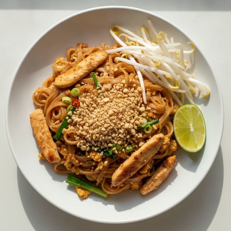 Chicken Pad Thai Noodles