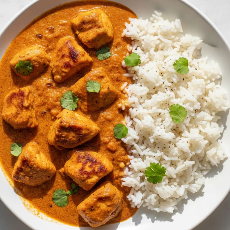 Chicken Tikka Masala with Basmati Rice