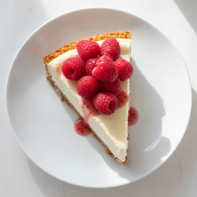 Creamy Greek Yogurt Protein Cheesecake