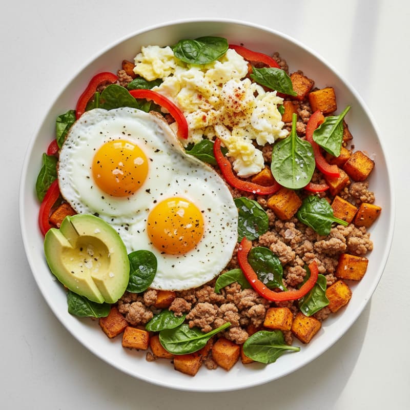 Hearty Grand Slam Breakfast Skillet