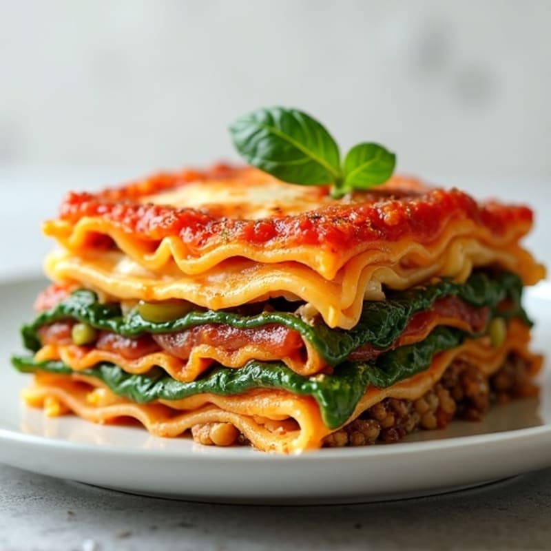 Wholesome Layered Vegetable Lasagna