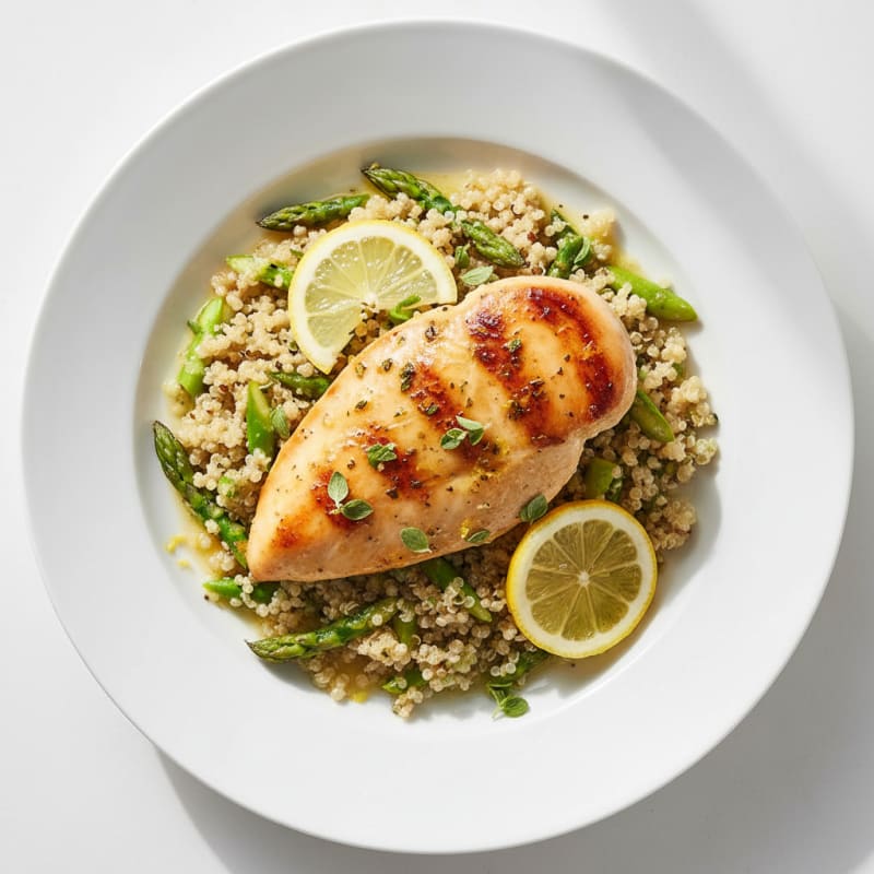 Lemon-Herb Chicken with Quinoa