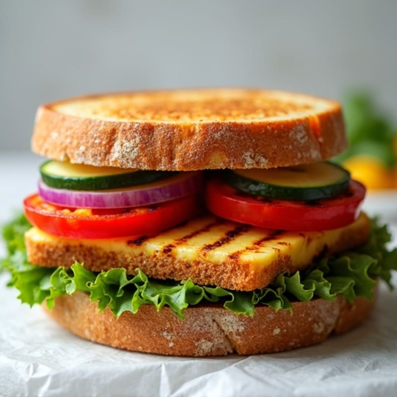 Grilled Vegetable Sandwich