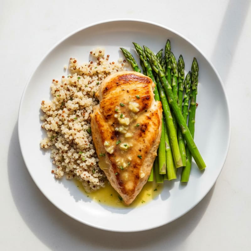 Pan-Seared Chicken with Lemon-Herb Sauce