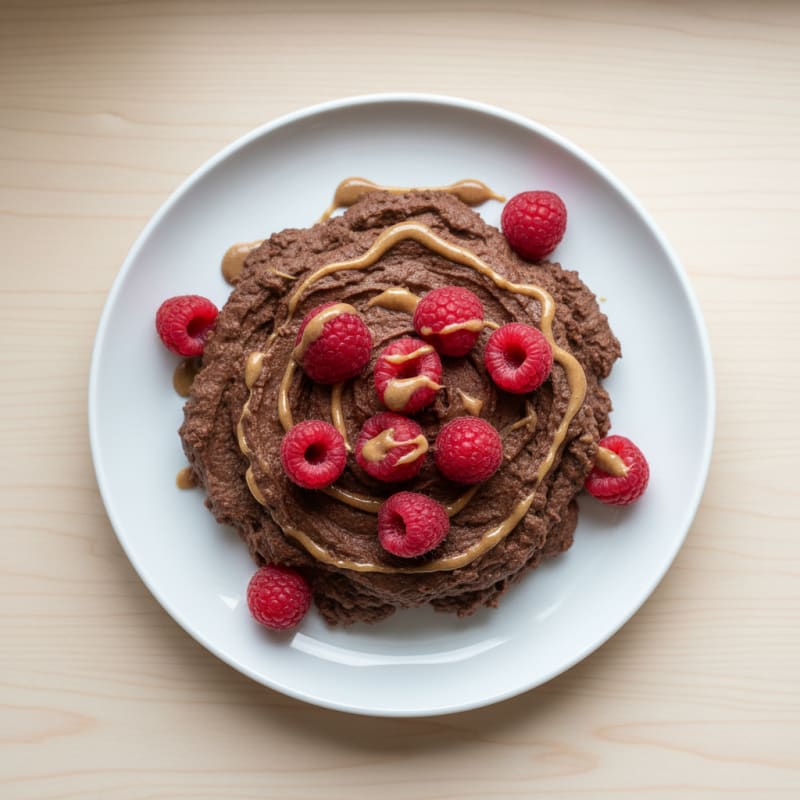 Cottage Cheese Chocolate Mousse with Monkfruit