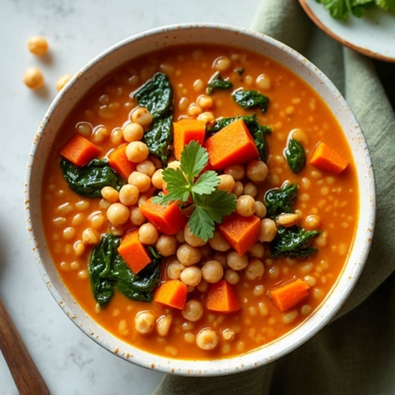 Creamy Spiced Red Lentil Stew