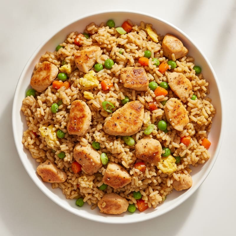 Chicken Fried Rice with Vegetables