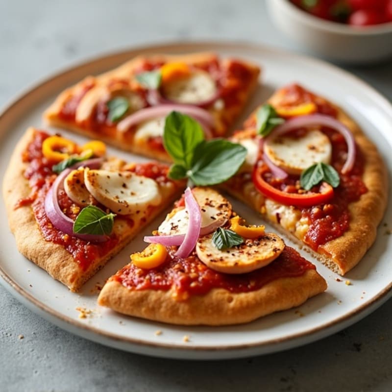 High-Protein BBQ Chicken Pizza