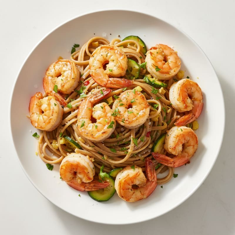 Zesty Garlic Butter Shrimp Scampi