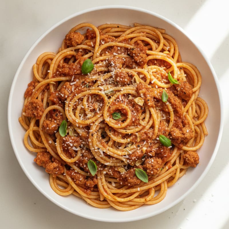 Classic Spaghetti with Marinara Sauce