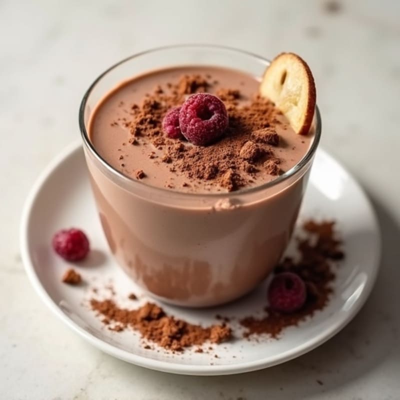 Silky Chocolate Protein Pudding