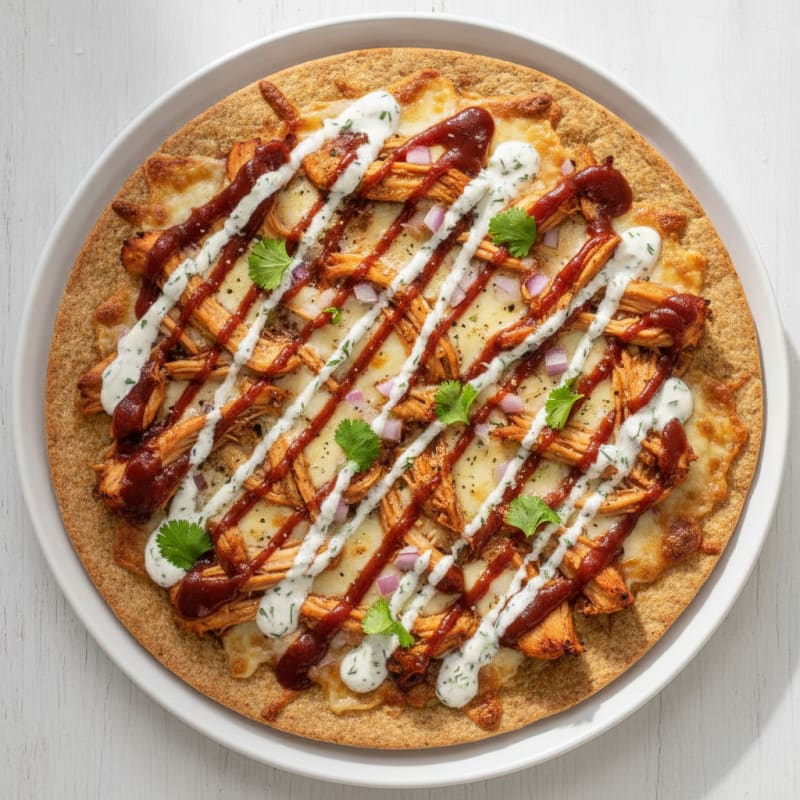 BBQ Ranch Chicken Pizza