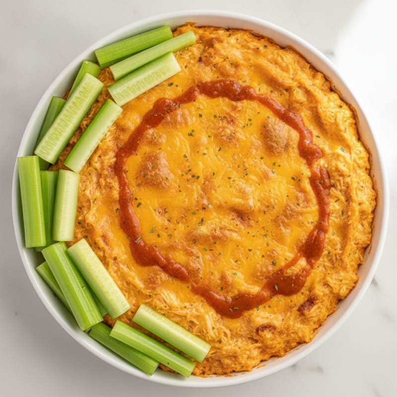 Buffalo Chicken Dip with Cream Cheese