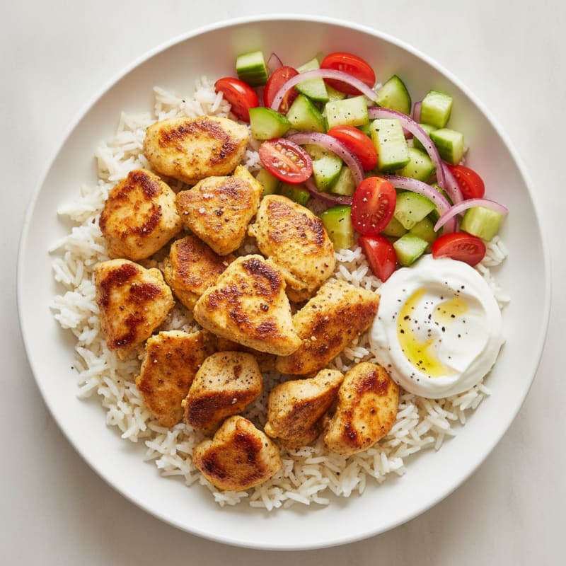 Chicken Shawarma Rice Bowl